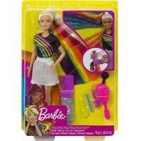 Barbie FXN96 Rainbow Sparkle Hair Doll