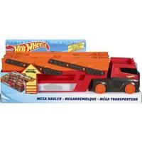 Hot Wheels GHR48 Mega Hauler with Storage for up to 50 1:64 scale cars ages 3 and older