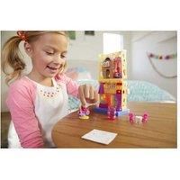 Polly Pocket Pollyville Candy Store With 4 Floors, 2 Dolls & 5 Accessories GKL57