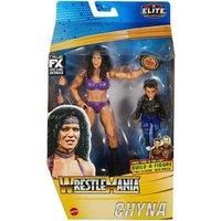 £WWE Chyna WrestleMania Action Figure with WWE Women’s Championship & Paul Ellering & Rocco Build-A-Figure Pieces, 6-in / 15.24-cm Posable Collectible Gift for WWE Fans Ages 8 Years Old & Up