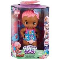 £My Garden Baby Feed and Change Baby Butterfly Doll (30-cm / 12-in), with Reusable Diaper, Removable Clothes & Wings, Great Gift for Kids Ages 3Y+