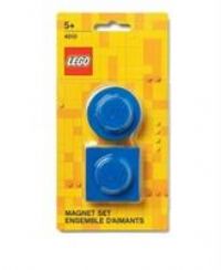 LEGO 5006175 Magnet Set 2 Pcs Twin Pack Blue BNIB