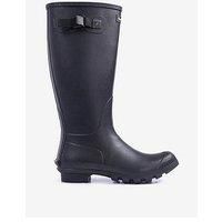 Barbour Mens Bede Winter Waterproof Wellington Snow Rain Mid Calf Boots - Black - 9