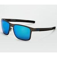 Oakley Holbrook Metal - Matte Gunmetal - Sapphire Iridium Polarized Sunglasses