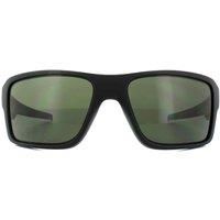Wrap Matt Black Dark Grey Sunglasses