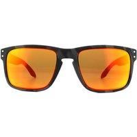 Rectangle Black Camo Prizm Ruby Holbrook Sunglasses