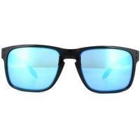 Oakley Men/'s Holbrook 9102F5 Sunglasses, Polished Black/Prizmsapphire, 57