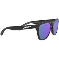 Oakley Sunglasses Frogskins OO9013-H6 Matte Black Prizm Violet