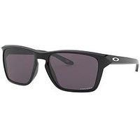 Oakley Sunglasses Sylas OO9448-01 Polished Black Prizm Grey