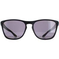 Oakley Manorburn Sunglasses - Matte Black - Prizm Grey  - Size: One Size