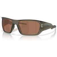 Oakley 0Oo9486 Rectangle Sunglasses-Brown