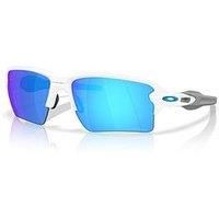 Oakley Flak 2.0 XXL Sunglasses - Polished White/Prizm Sapphire