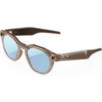 OAKLEY Meta HSTN Smart Glasses - Brown Smoke, Prizm Deep Water Polarised