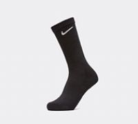Nike Everyday Cushioned Training Crew Socks (3 Pairs) - Black