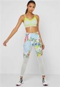Nike Flyknit Indy Medium Support Bra (Grey/Volt) - XS - New ~ AQ0160 078 - XS Regular