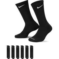 Nike Men's Women 3 or 6 Pairs DRI-FIT Cushioned Crew Ankle Socks Sports Training