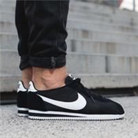 Nike Classic Cortez Nylon OG - 2018 - Black White - Size UK 10 (EU 45) US 11