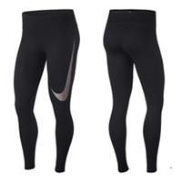 Nike Swoosh Women' Black Running Tights Size UK M / 29 - 31.5" Waist AH4717-013