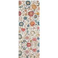 Livabliss Fonfria Abstract Rug - Area Rugs Living Room 160x220 cm, Dining Room, Lounge, Kitchen, Bedroom - Modern Marble Large Rug, Soft Luxurious Easy Care Medium Pile, Cream, Orange, Blue, Pink