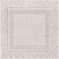 Livabliss Monaco Geometric Rug - Scandi Area Rugs Living Room 120x170 cm, Dining, Kitchen - Neutral, Abstract Patterned Rugs, Boho Style, Easy Care Pile - Large Rug, Beige, Charcoal Grey