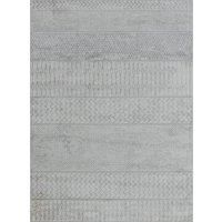 Livabliss Buenos Aires Geometric Rug - Scandi Area Rugs Living Room 160x220 cm, Dining, Kitchen - Neutral, Abstract Patterned Rugs, Boho Style, Easy Care Pile - Large Rug, Grey and Ivory