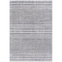 MIMI Oval In- & Outdoor Geometric Area Rug