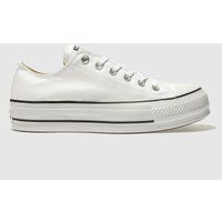 Converse Chuck Taylor All Star Lift Womens White Ox Trainers-UK 5 / EU 38