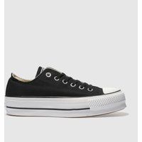 Converse CTAS Lift OX 560250C Black Women UK 3-8