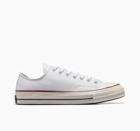 Converse 162065 Chuck 70 Ox Unisex Canvas Low Trainers In White Size UK 3 - 12