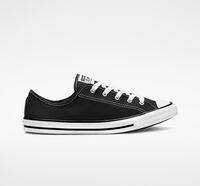 Converse Black & White All Star Dainty Gs Ox Trainers