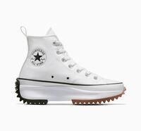 CONVERSE Men/'s Run Star Hike Canvas Platform Sneaker, White, 10.5 UK
