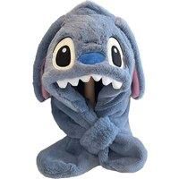 Lilo & Stitch-Inspired Kids Scarf Hat Set