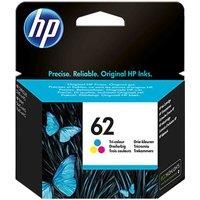 HP C2P06AE 62 Original Ink Cartridge, Tri-color, Single Pack