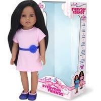 Sophia/'s 18 Inch Baby Doll Brooklyn with Pink Dress & Doll Shoes, Everyday Girl Collection, 18/'/' Vinyl Baby Doll with Brunette Hair