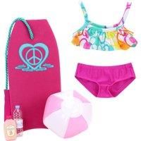 Sophia/'s Baby Doll 5 Piece Dolls Accessory Play Set, 18" Baby Doll Bikini and Beach Accessories Set for 18 Inch Dolls, Doll Not Included