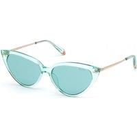 Emilio Pucci EP0148 5687N Sunglasses, Turquoise, One Size for Women, turquoise, One size