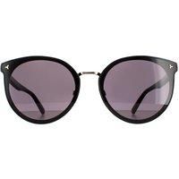 Bally Sunglasses BY0043-K 01A Black Blue