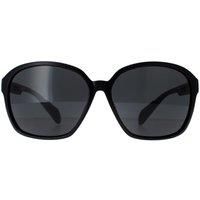 Adidas Sunglasses SP0013 01A Shiny Black Contrast Grey