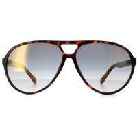 Guess Factory Men's Sunglasses Dark Havana Frame Brown Mirror Lens GF5070 52G