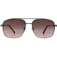 Aviator Silver Brown Gradient GF0211