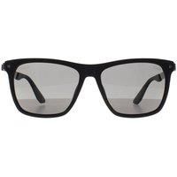 Square Matte Black Smoke Polarized BW0002-H Sunglasses