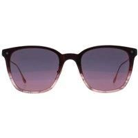 BMW Men's Square Bordeaux Bordeaux Mirror BW0008 Sunglasses in Red