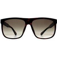 Guess Men's Square Dark Havana Brown Gradient GF5072
