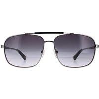 Aviator Shiny Gunmetal Smoke Gradient GU5210