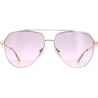 Aviator Shiny Rose Gold Bordeaux Gradient GF6140