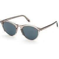 Tom Ford AURELE FT 0904 TRANSPARENT BEIGE/BLUE 52/19/145 unisex Sunglasses