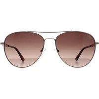 Aviator Silver Brown Gradient GF6143
