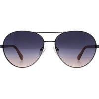 Aviator Shiny Light Nickeltin Blue Gradient GU5213