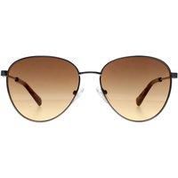 Round Shiny Light Nickeltin Brown Gradient GU8257