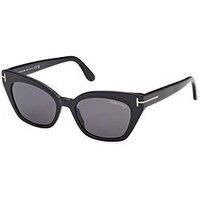 Tom Ford JULIETTE FT 1031 Shiny Black/Grey 52/18/140 women Sunglasses